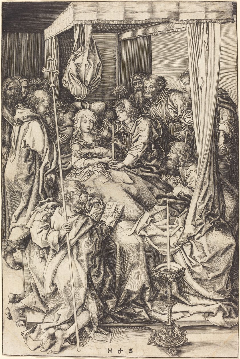 Smrt Panny od Martin Schongauer