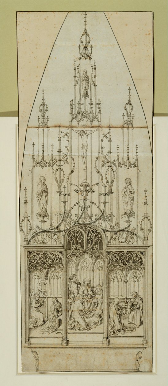 Kresba pro oltář ... od Martin Schongauer