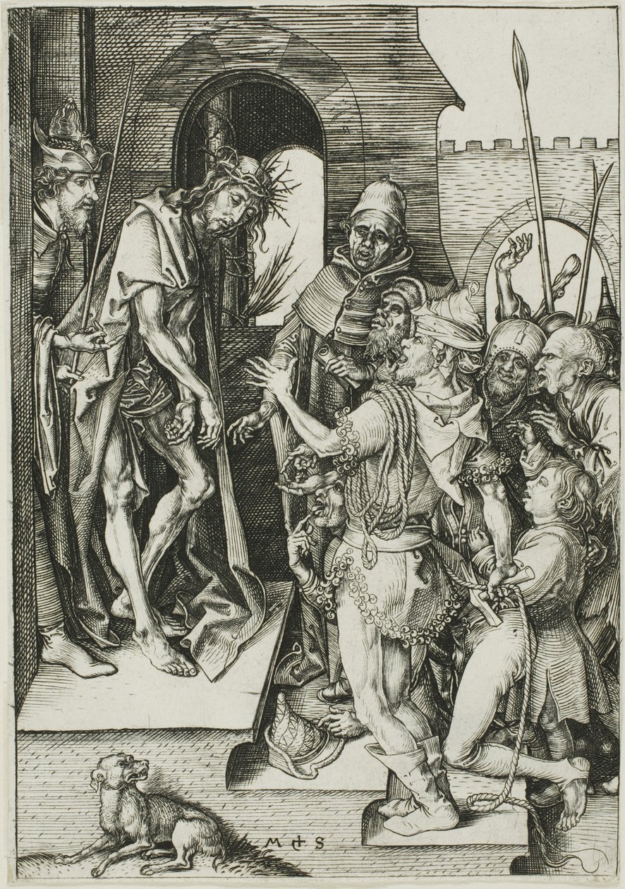 Ecce Homo z Pašije od Martin Schongauer