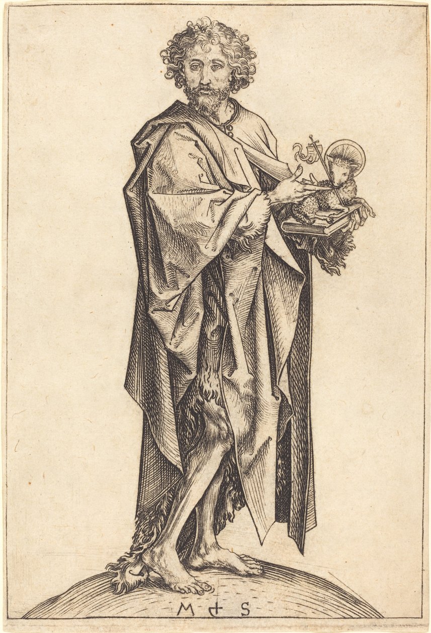Svatý Jan Křtitel od Martin Schongauer