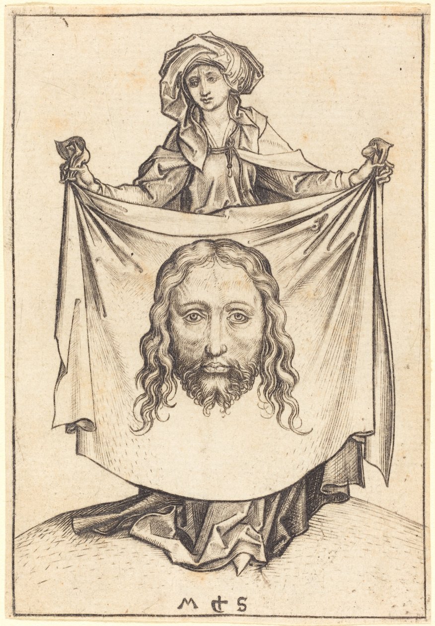 Svatá Veronika od Martin Schongauer