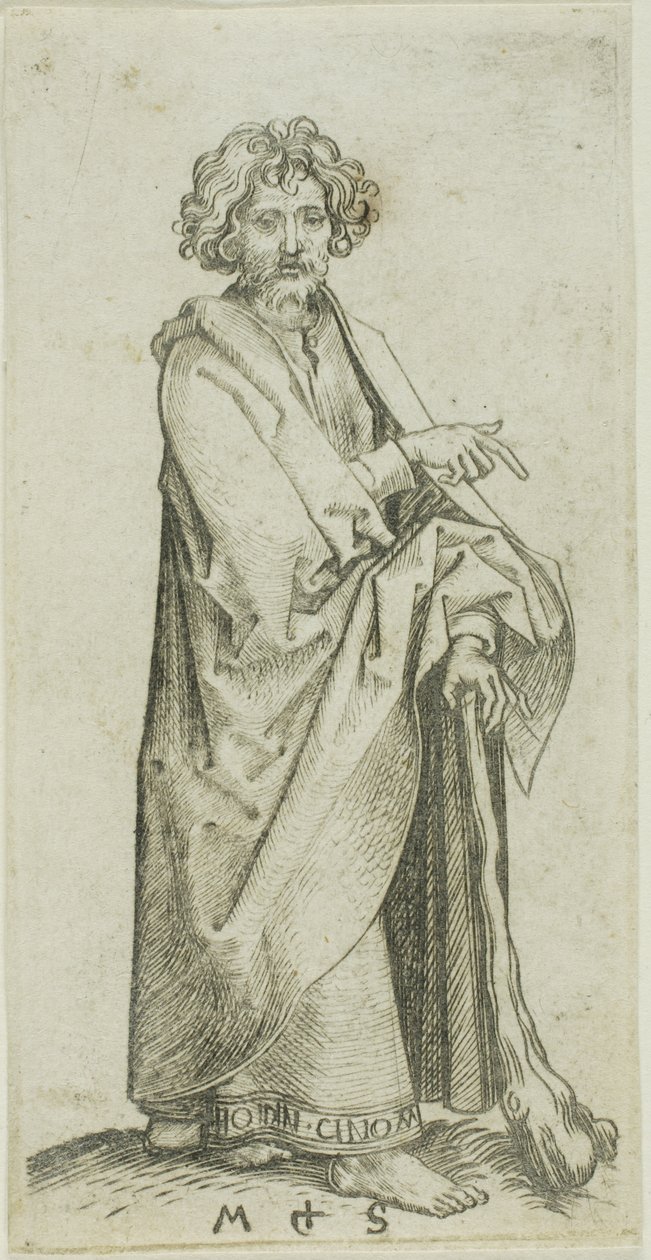 Svatý Jakub Menší z apoštolů od Martin Schongauer