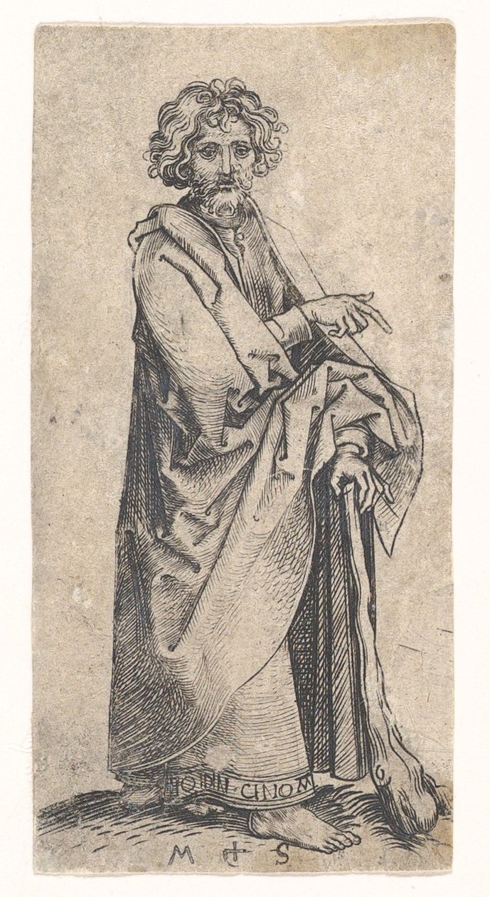 St. James Less, ca. 1435-1491. od Martin Schongauer