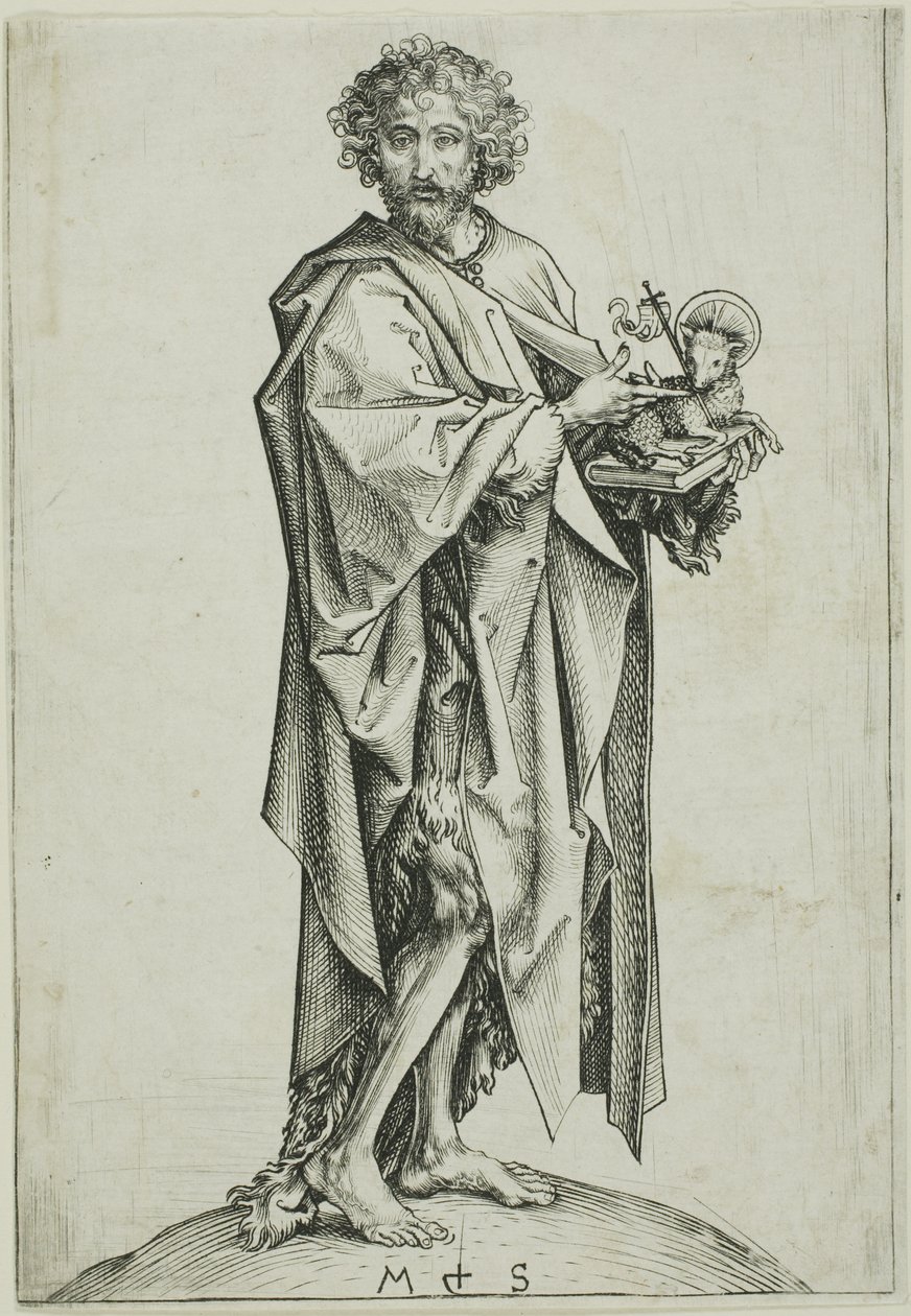 Svatý Jan Křtitel od Martin Schongauer