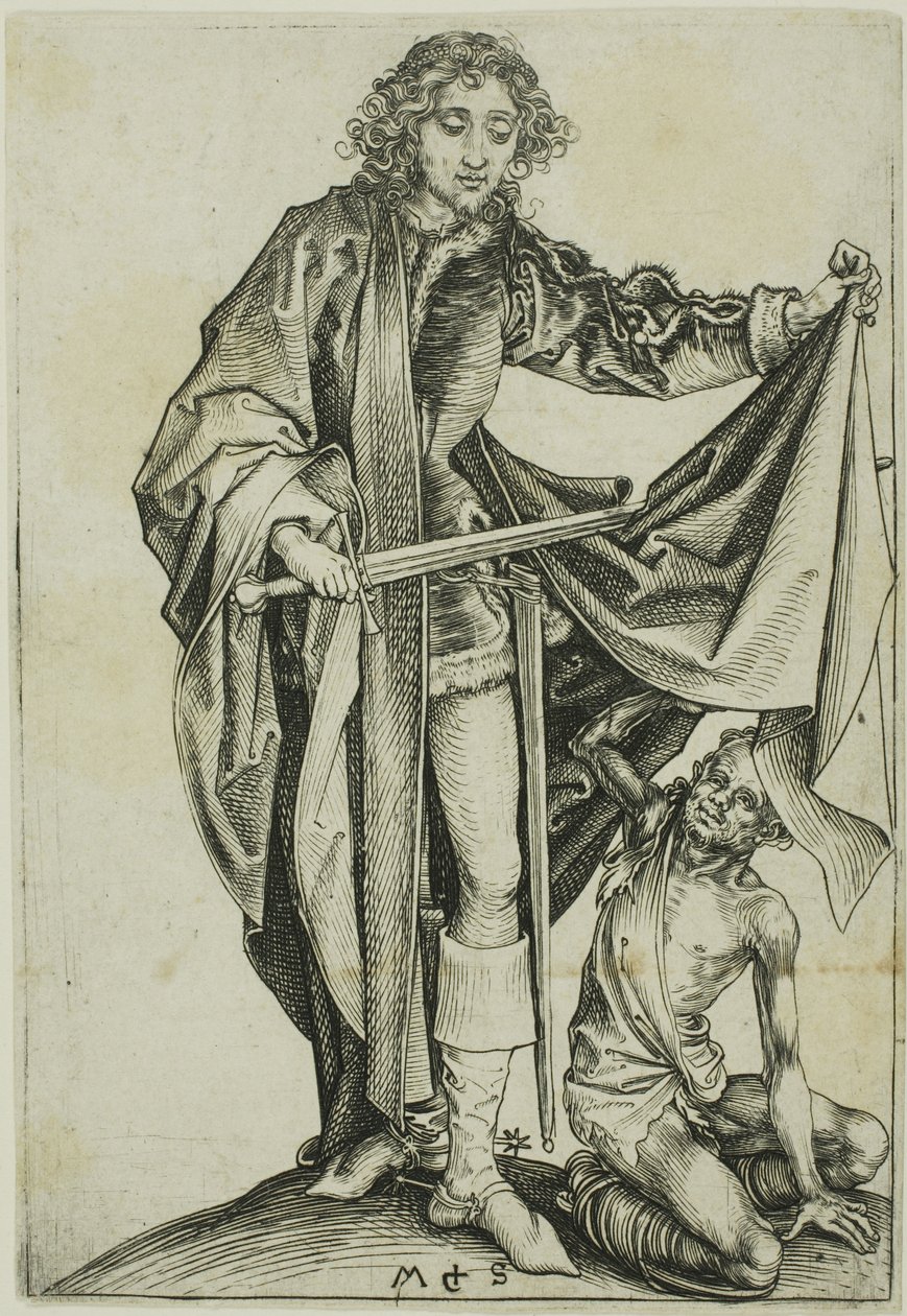 Svatý Martin od Martin Schongauer