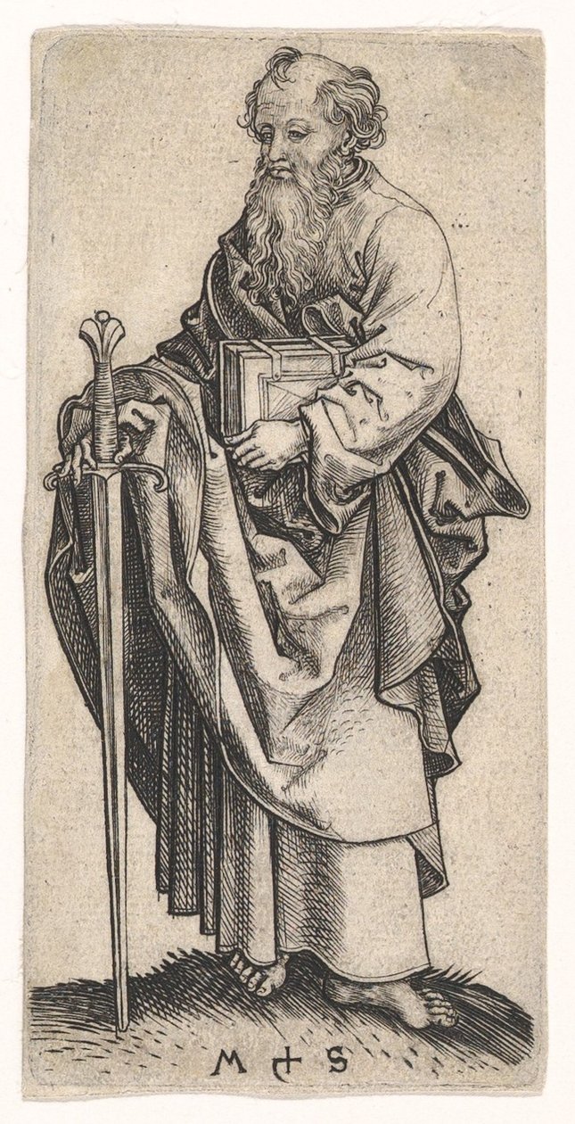 Svatý. Paul, ca. 1435-1491. od Martin Schongauer