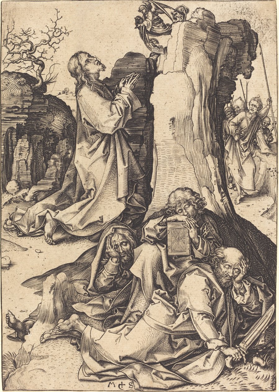 Agónie v zahradě od Martin Schongauer