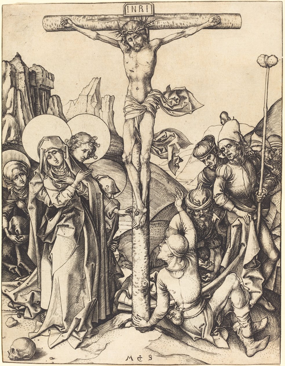 Ukřižování od Martin Schongauer