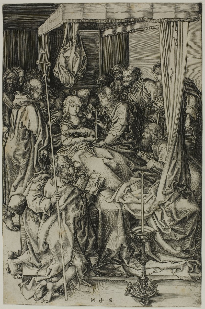 Smrt Panny od Martin Schongauer