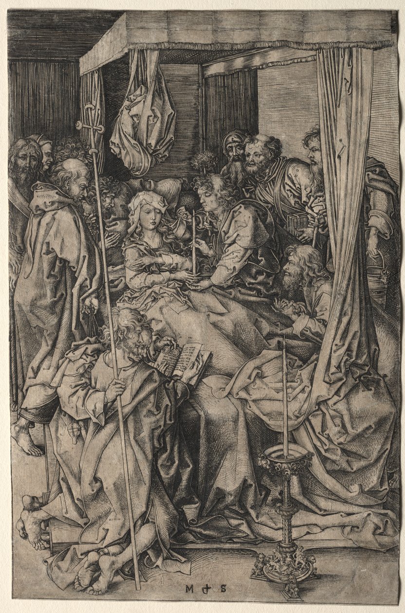 Smrt Panny od Martin Schongauer
