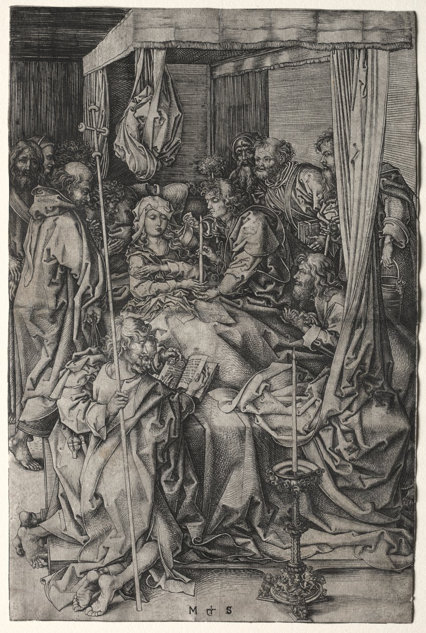 Smrt Panny od Martin Schongauer