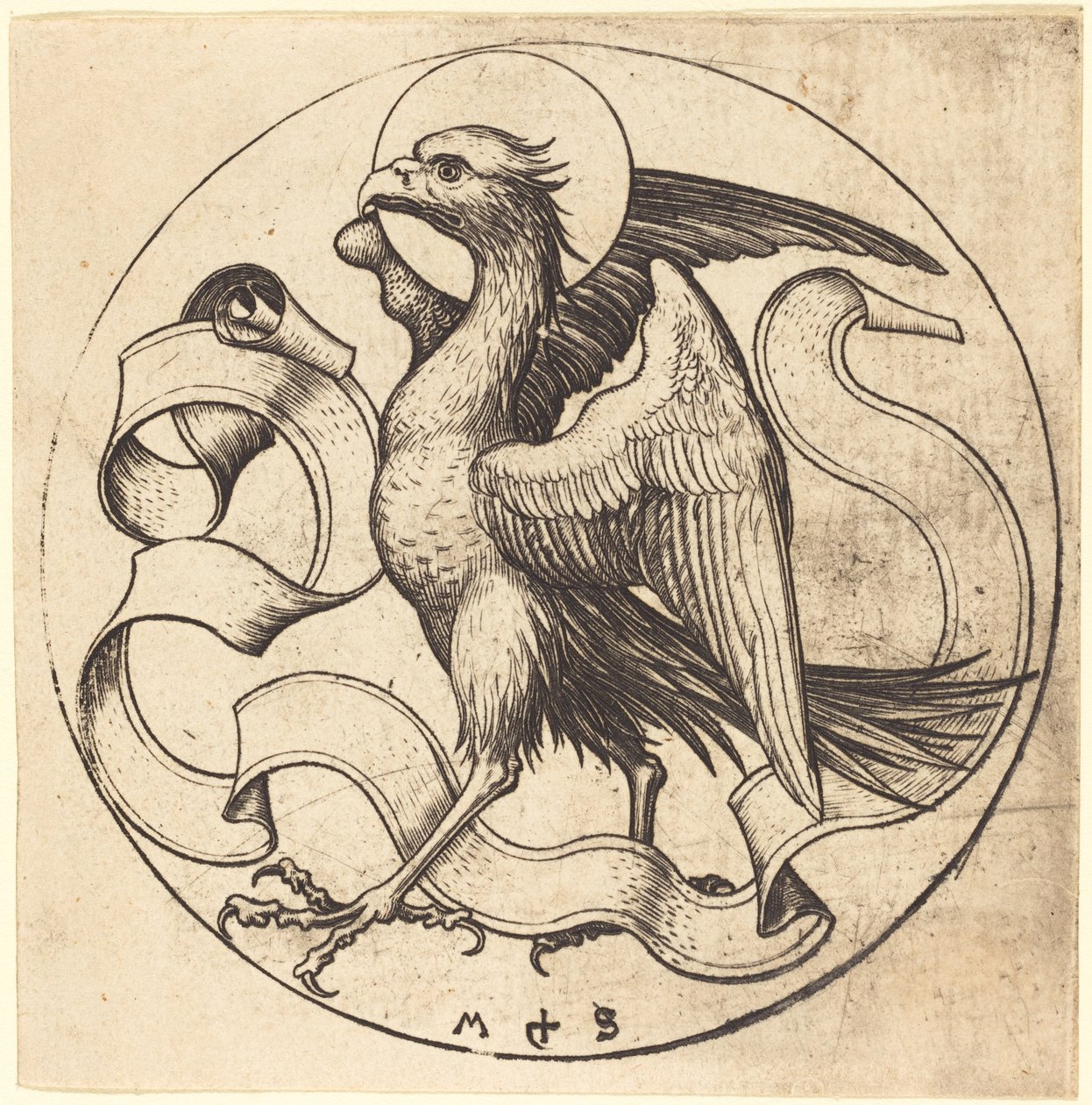 Orel svatého Jana od Martin Schongauer