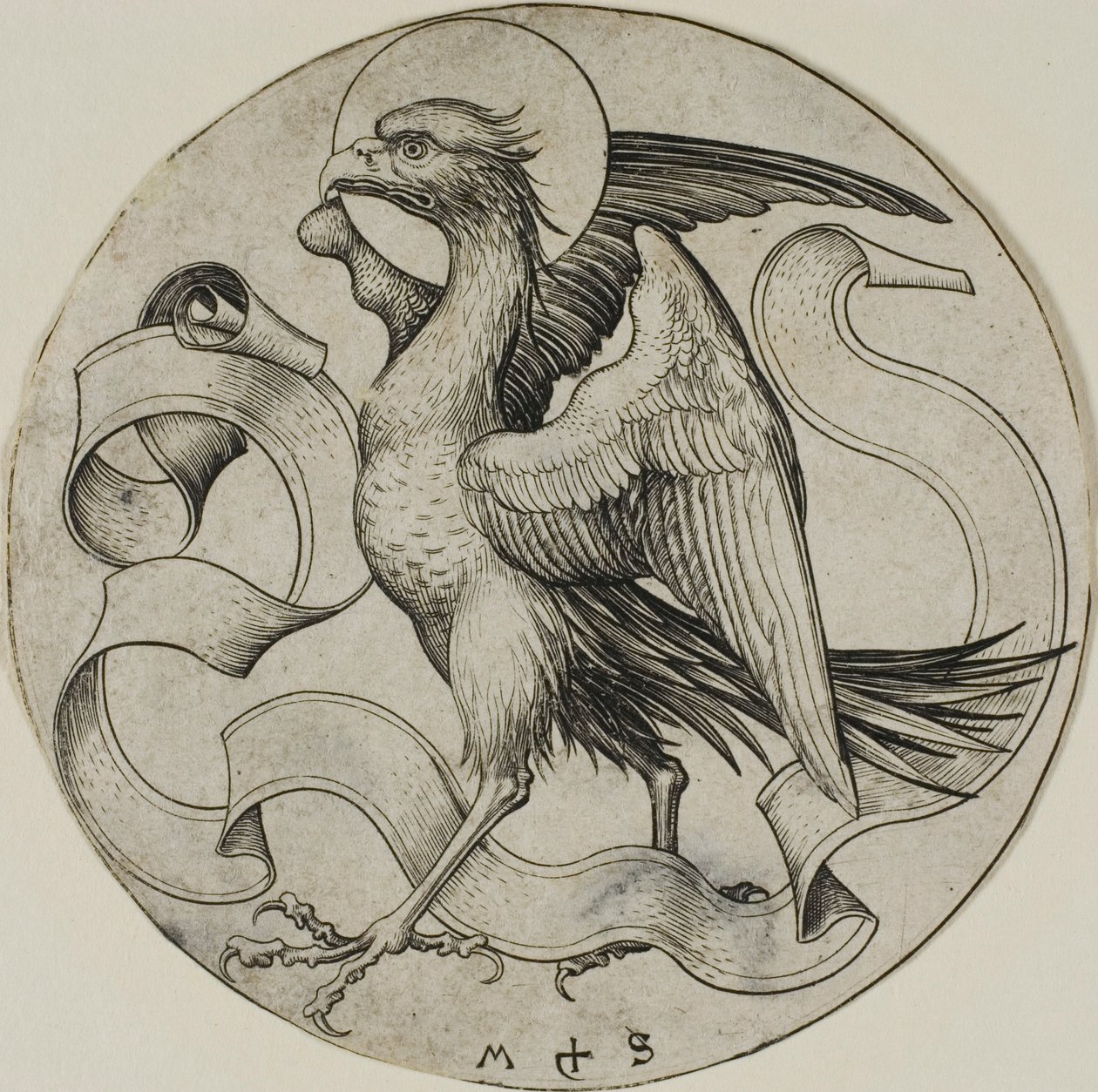 Orel svatého Jana od Martin Schongauer