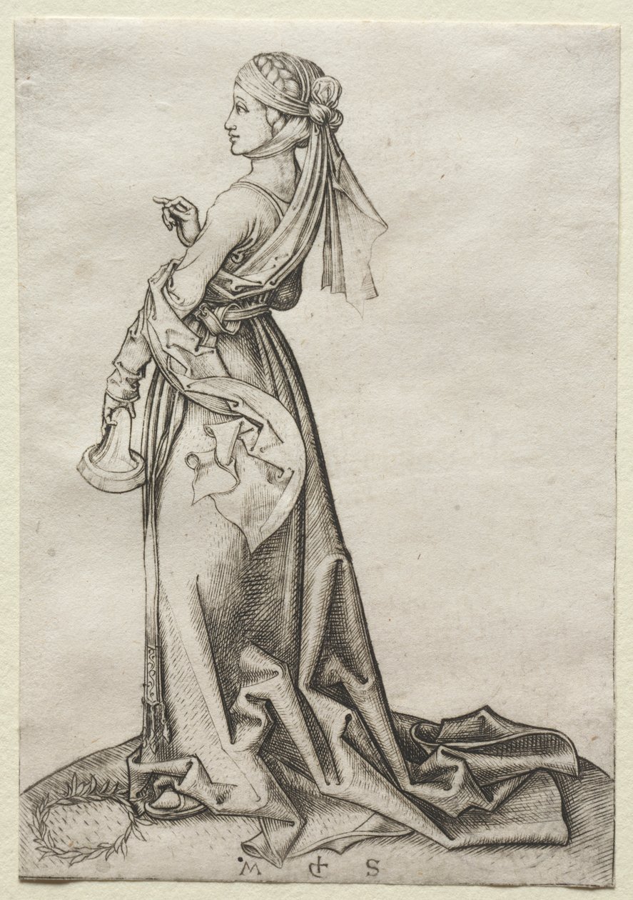 První z pošetilých panen od Martin Schongauer