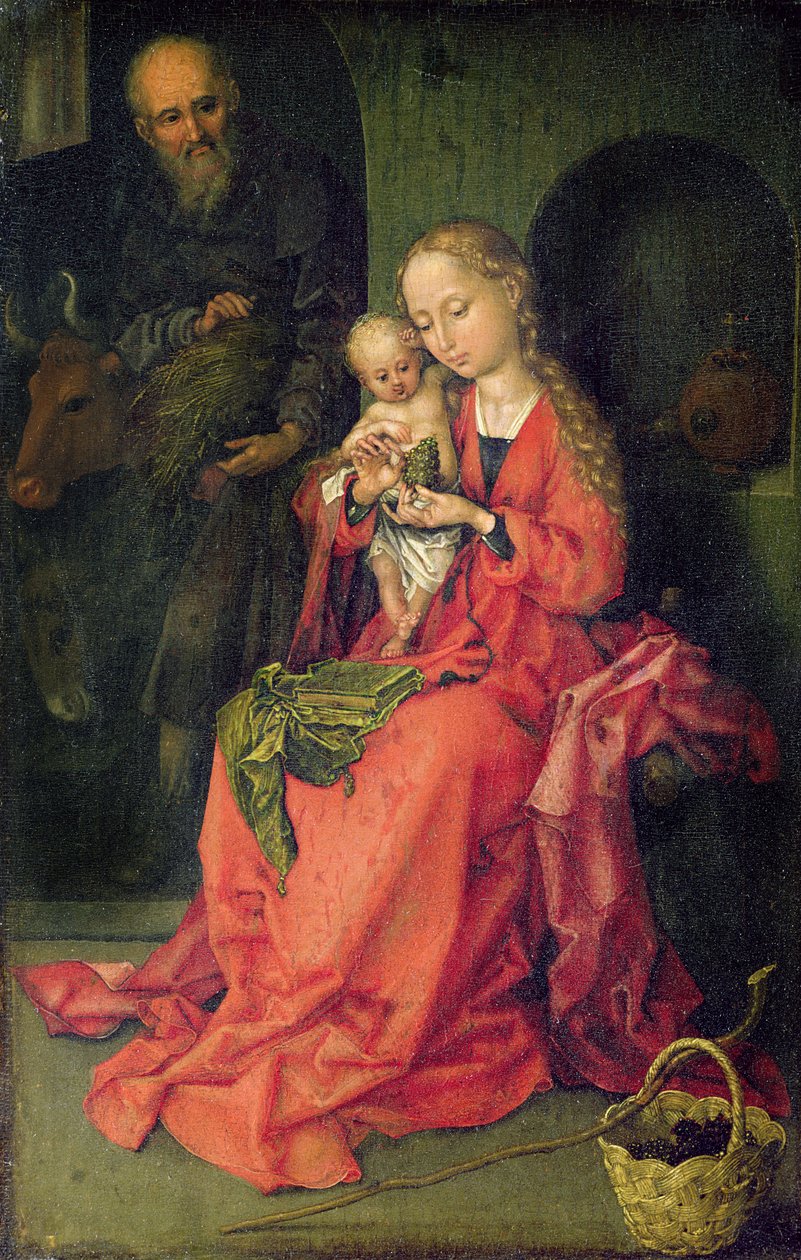 Svatá rodina, kolem 1480-90 od Martin Schongauer