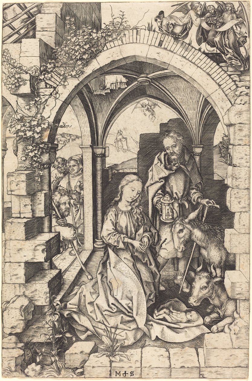 Narození Páně od Martin Schongauer