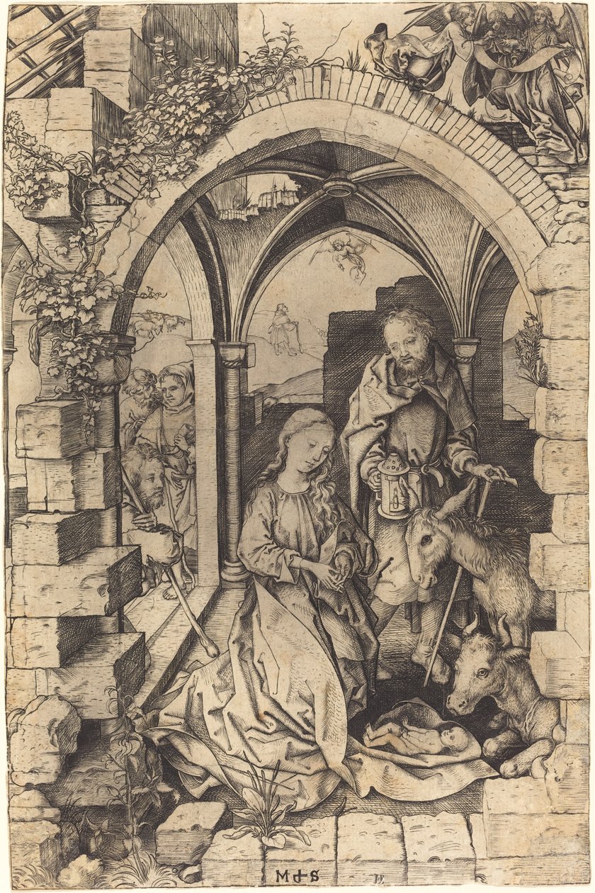 Narození Páně od Martin Schongauer