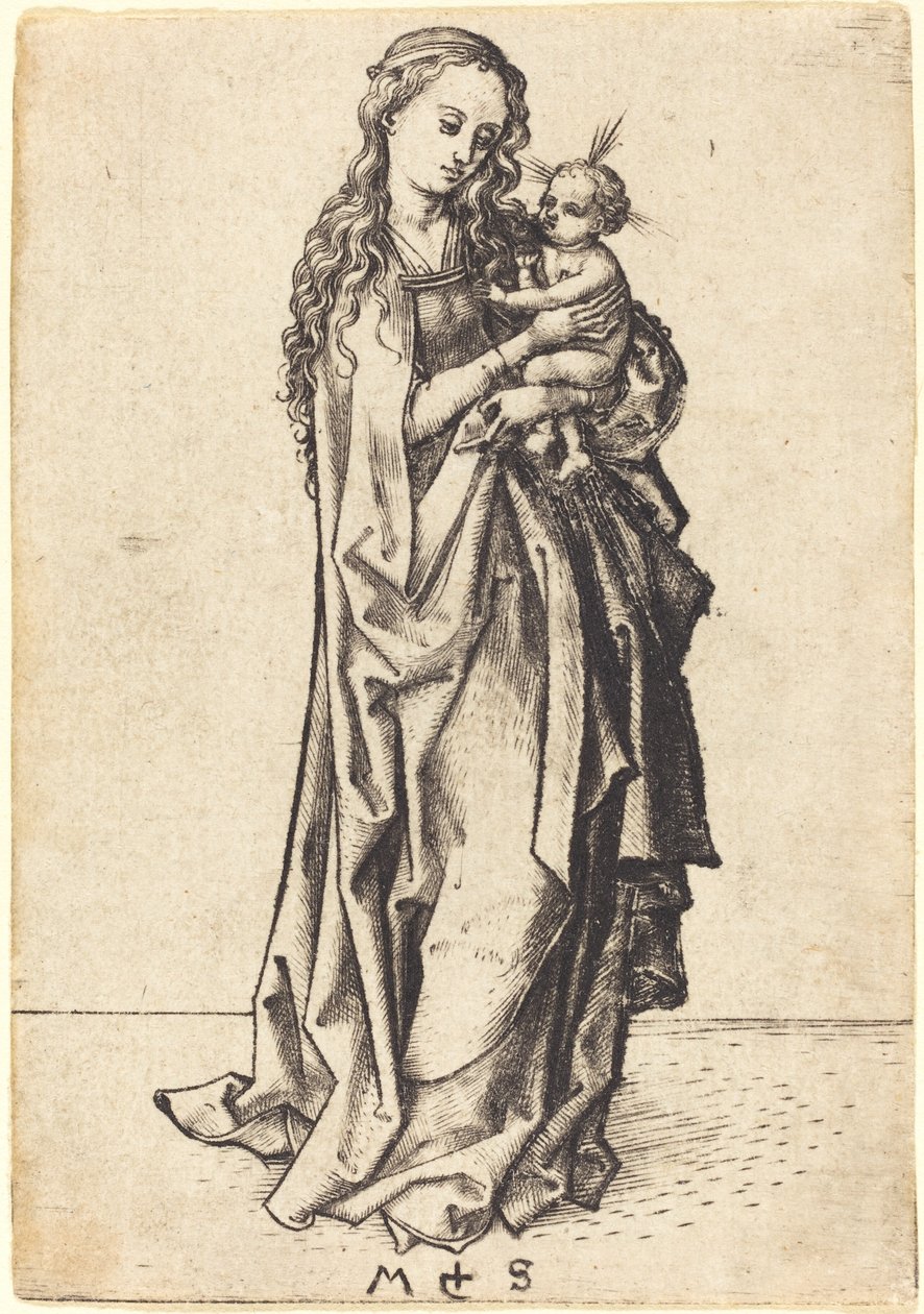 Malá Madona s dítětem od Martin Schongauer