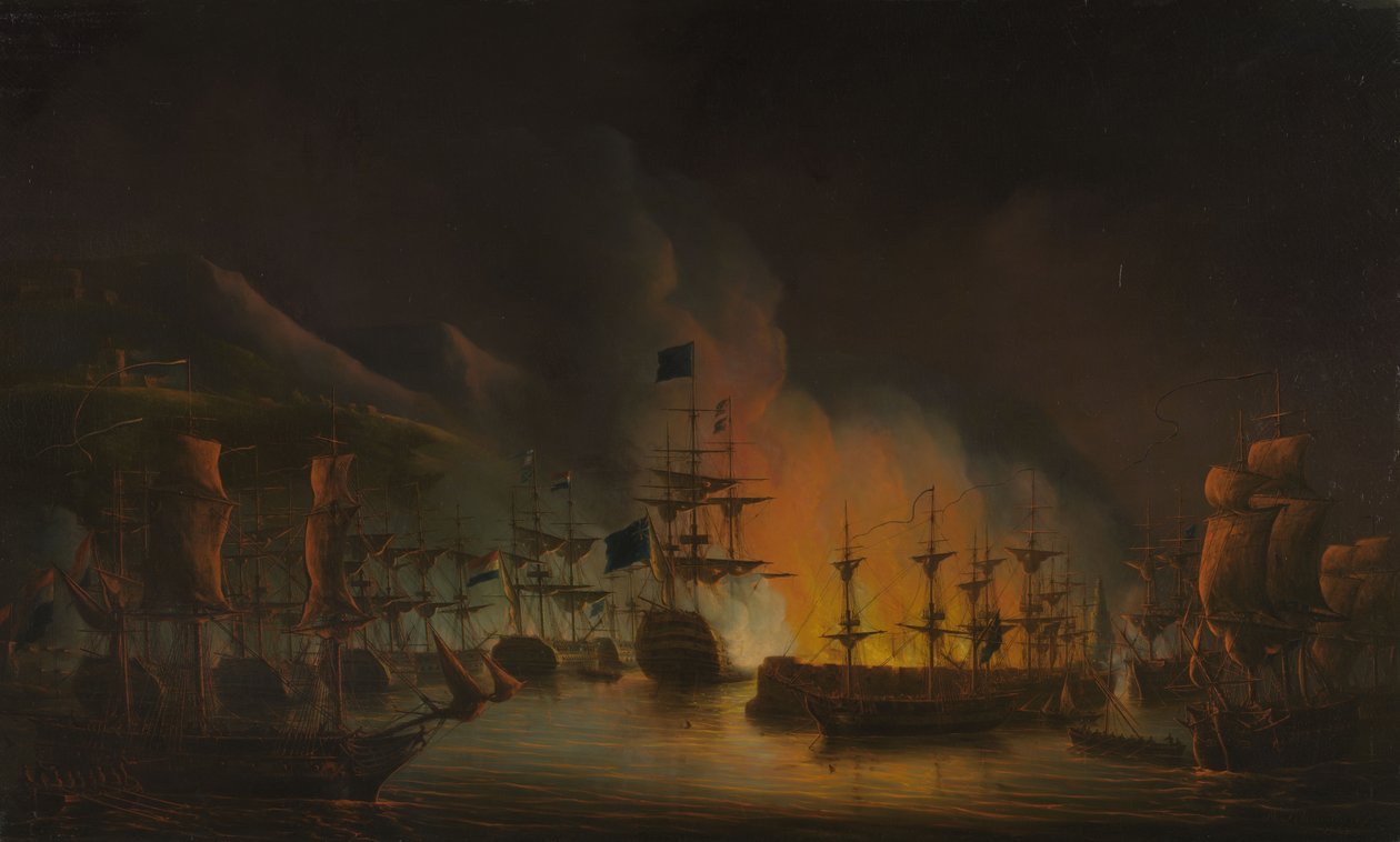 Bombardování Alžíru od Martin Schouman
