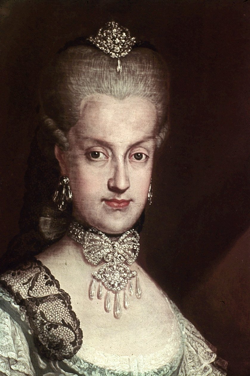 Portrét Marie Karolíny Rakouské od Martin van Meytens