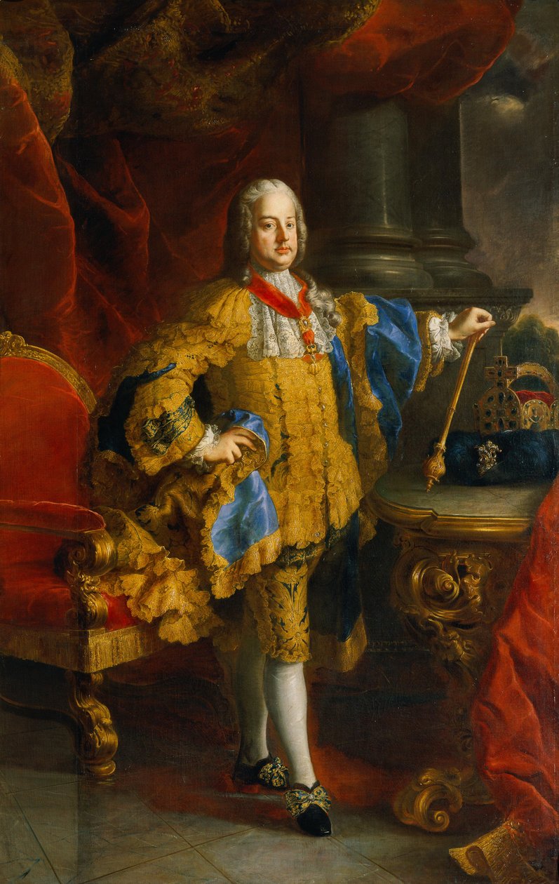 Císař František I. Štěpán Lotrinský od Martin van Meytens d. J.