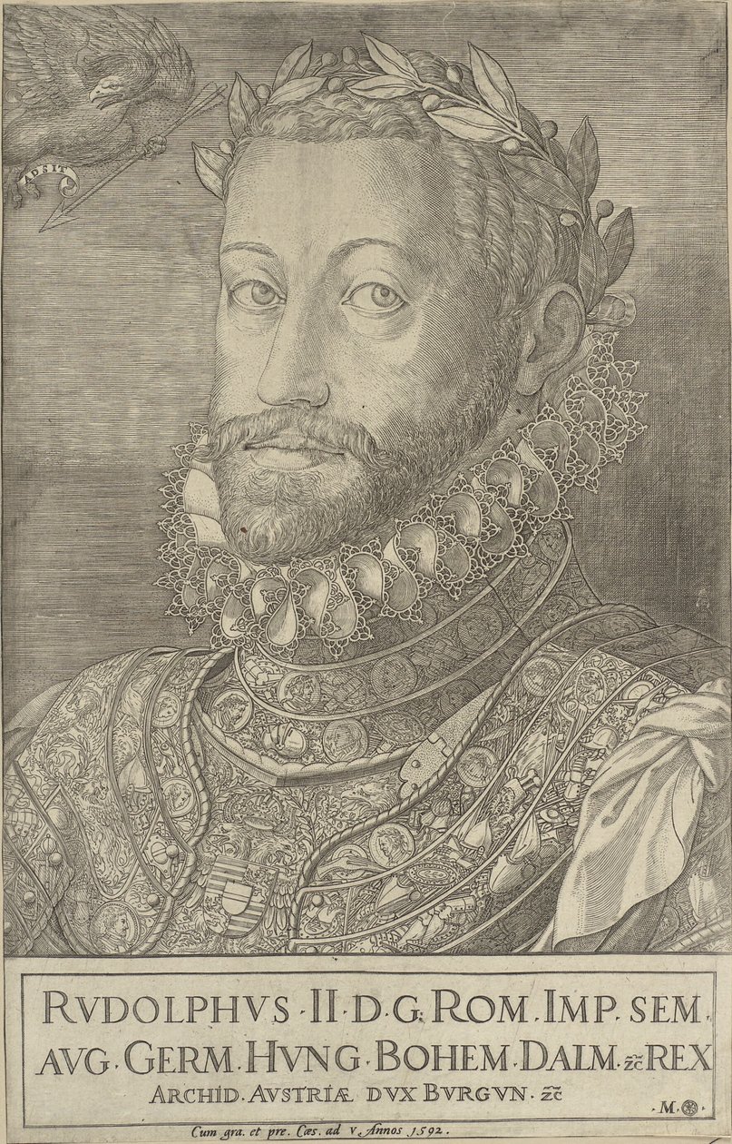 Císař Rudolf II od Martino Rota