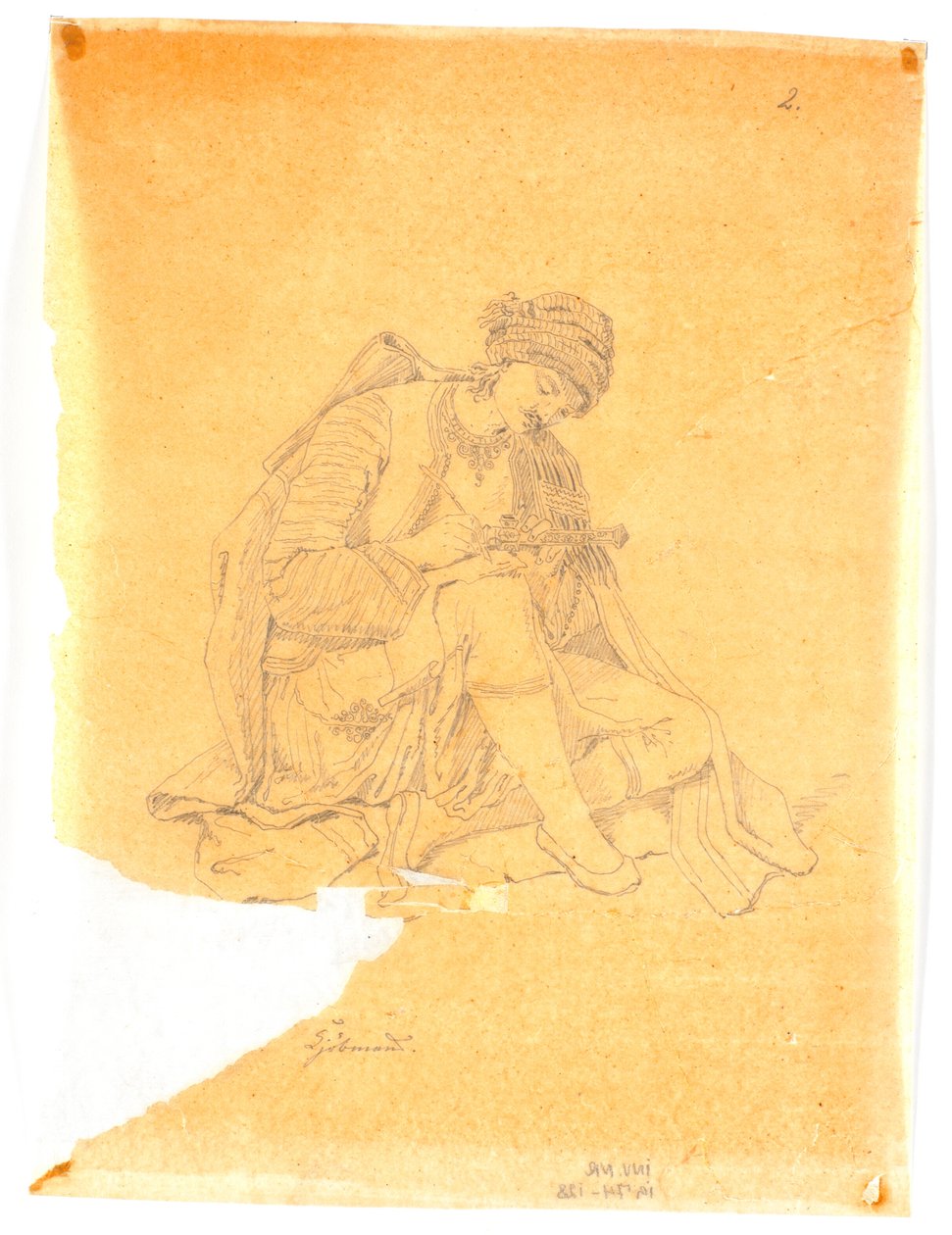 Griechischer Kaufmann od Martinus Rørbye