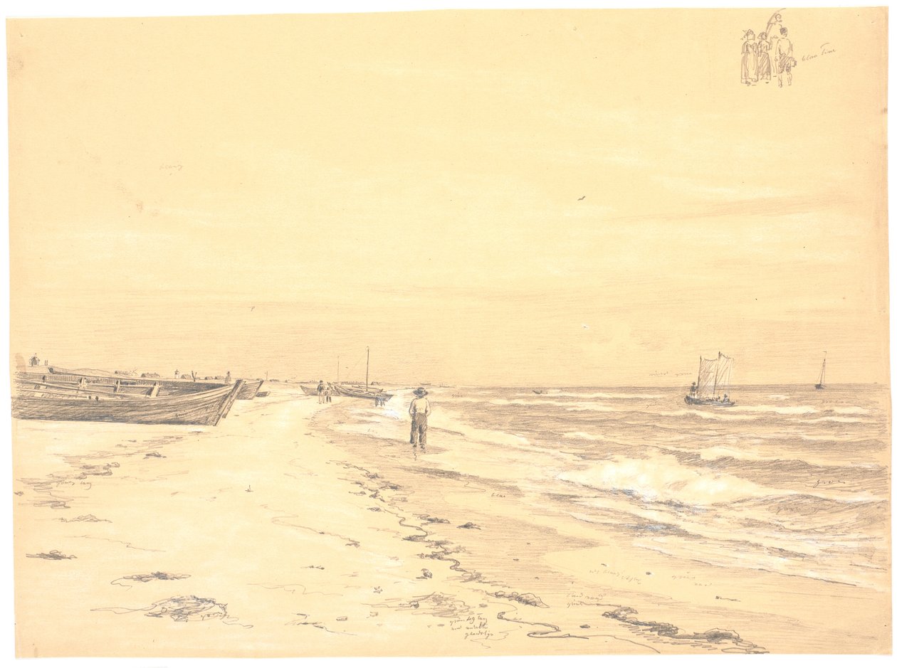 Část Sønderstrand, Skagen od Martinus Rørbye