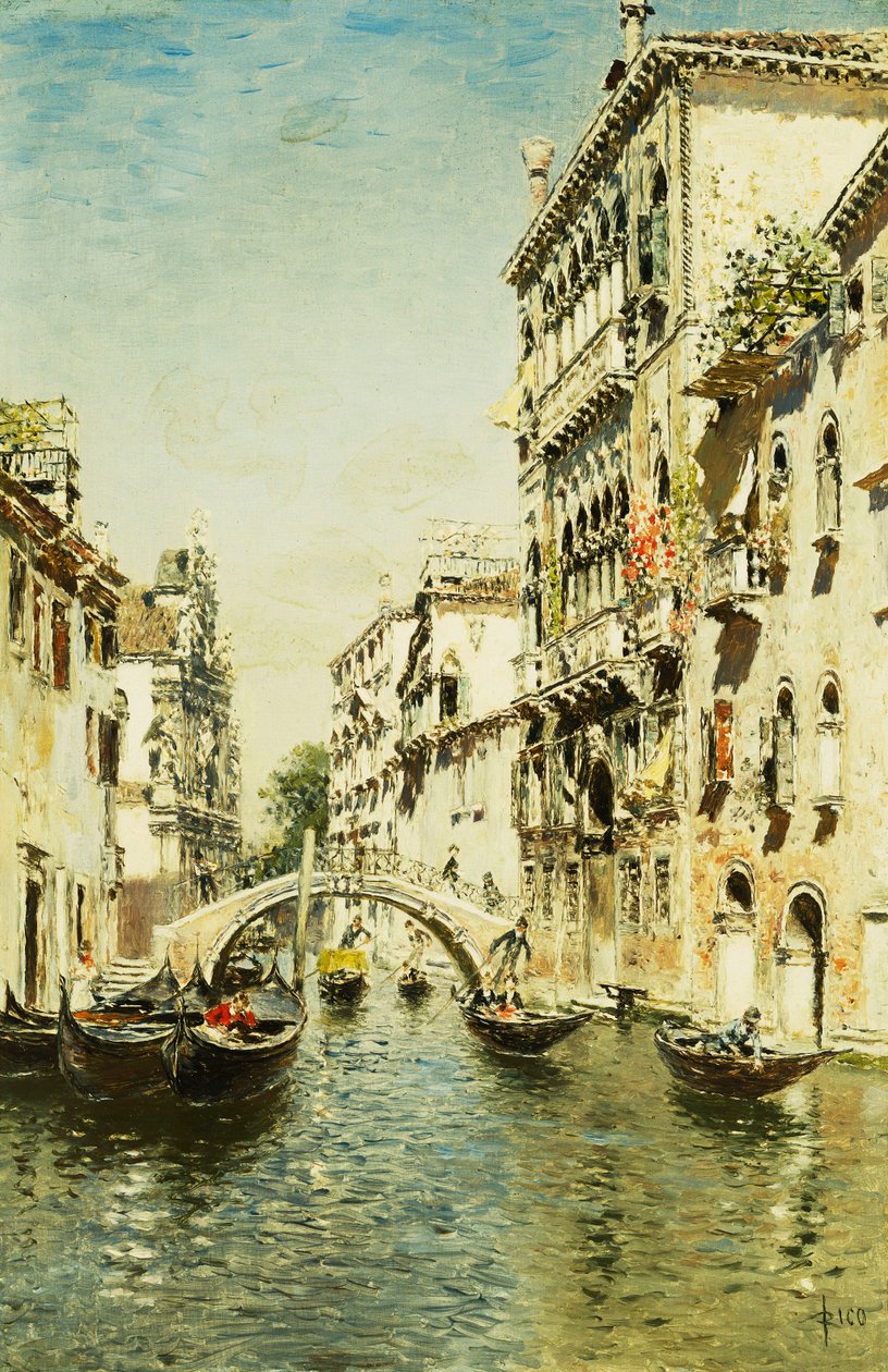 Rio Santa Marina od Martín Rico y Ortega