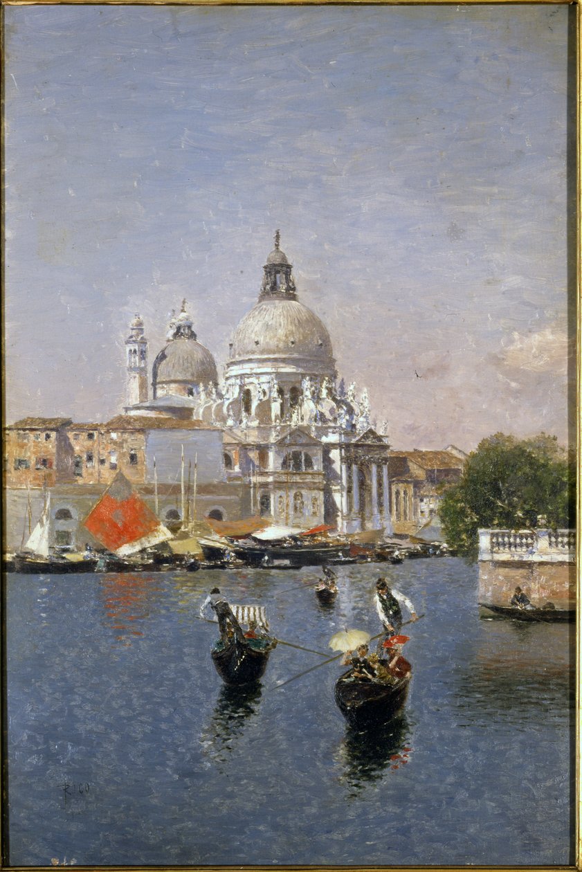 Santa Maria della Salute, Benátky od Martín Rico y Ortega
