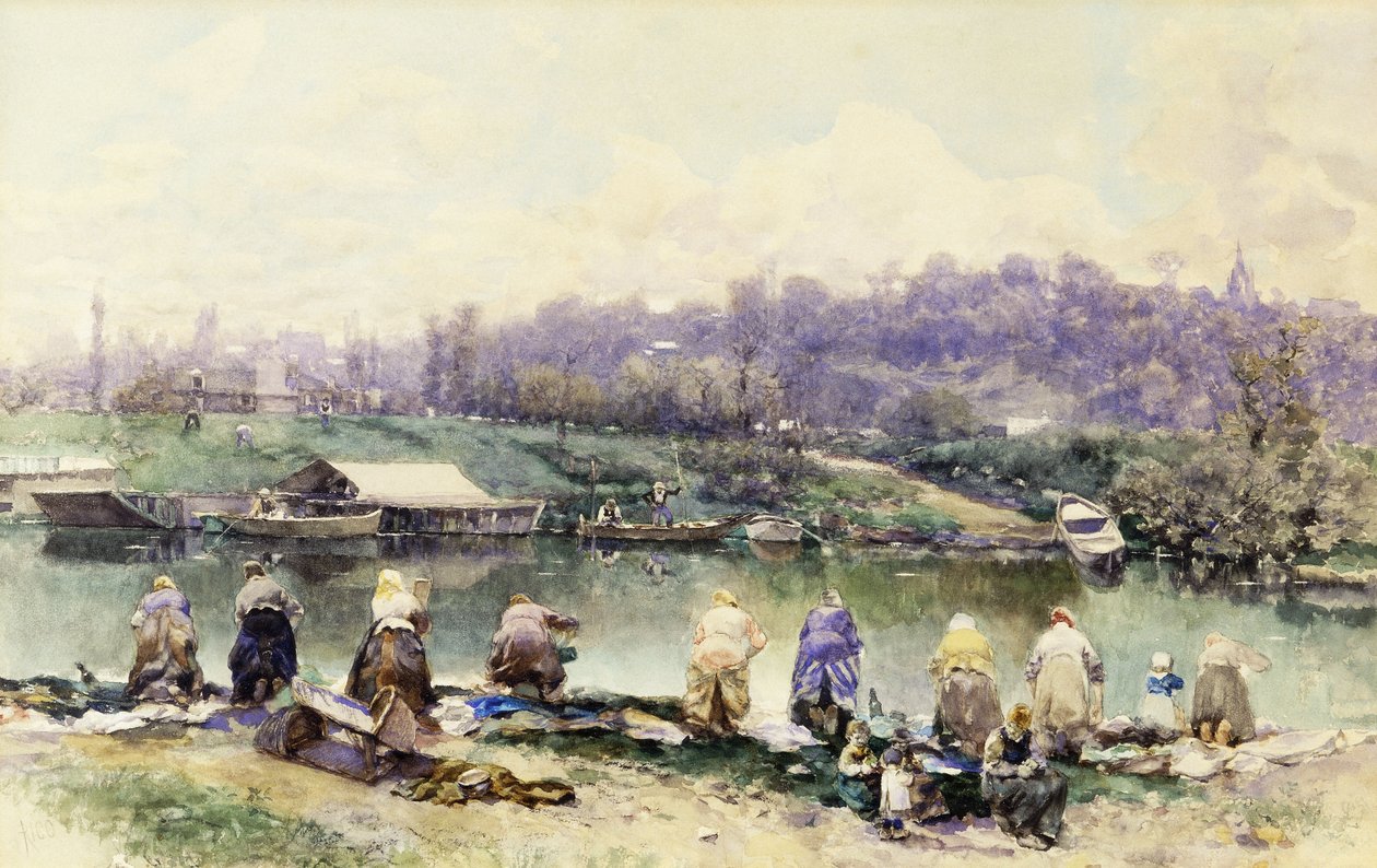 The Washerwomen od Martín Rico y Ortega