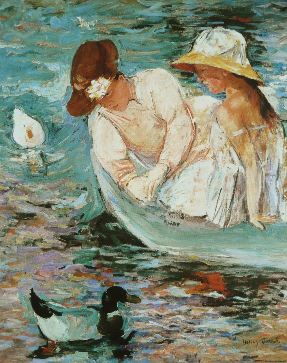 Summertimenfranzais: Léto od Mary Cassatt