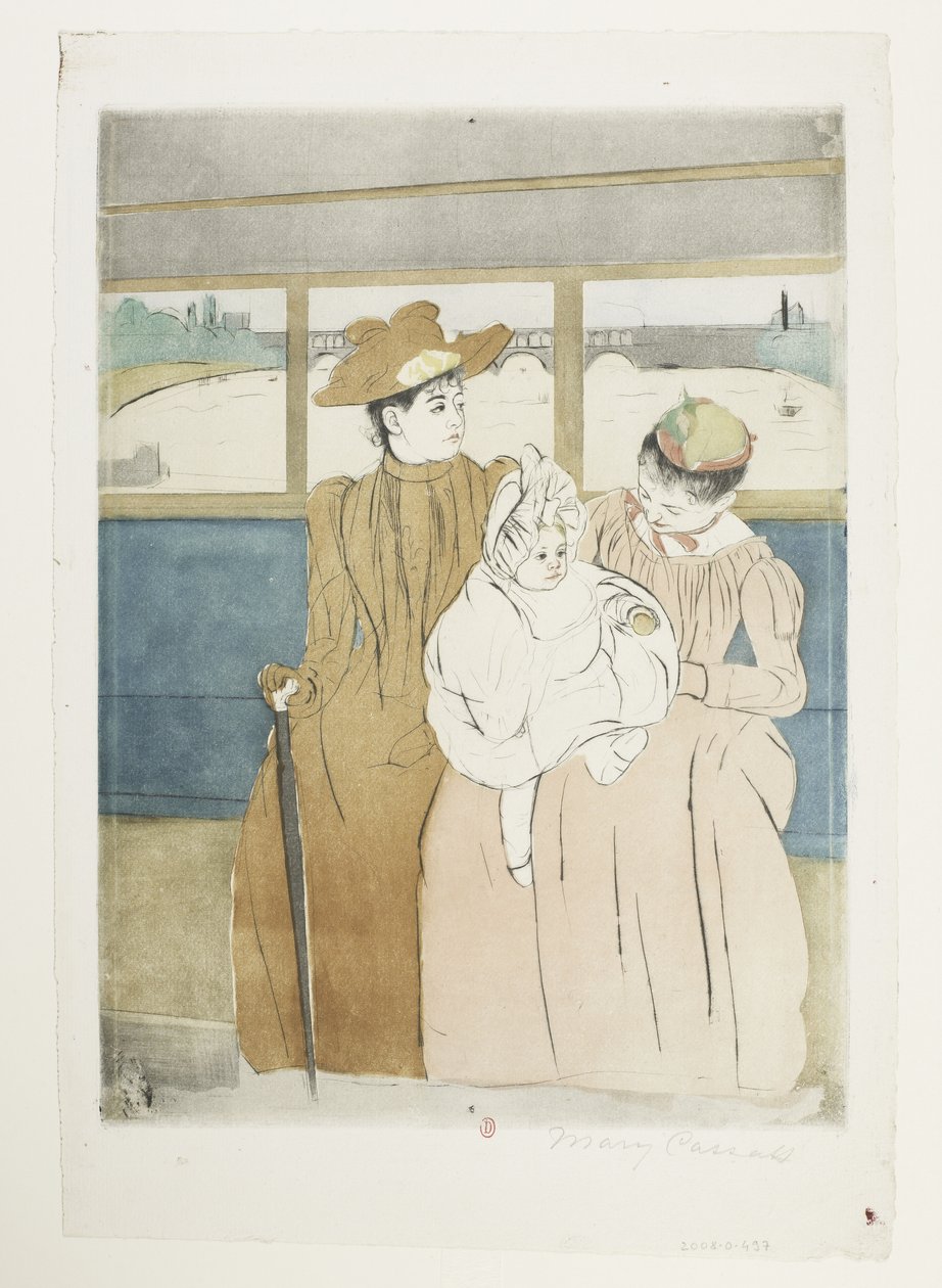 Tramvají od Mary Cassatt