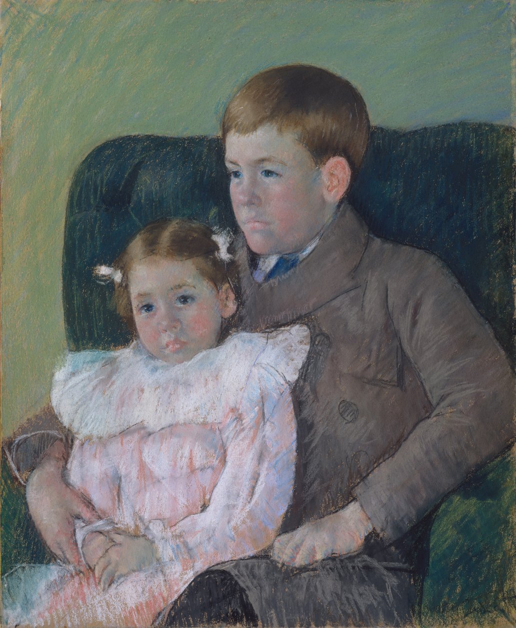 Gardner a Ellen Mary Cassattové od Mary Cassatt