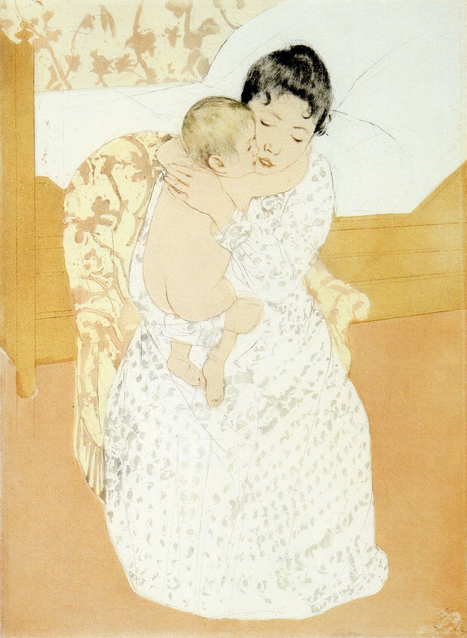Mary Cassatt - The Coiffure od Mary Cassatt