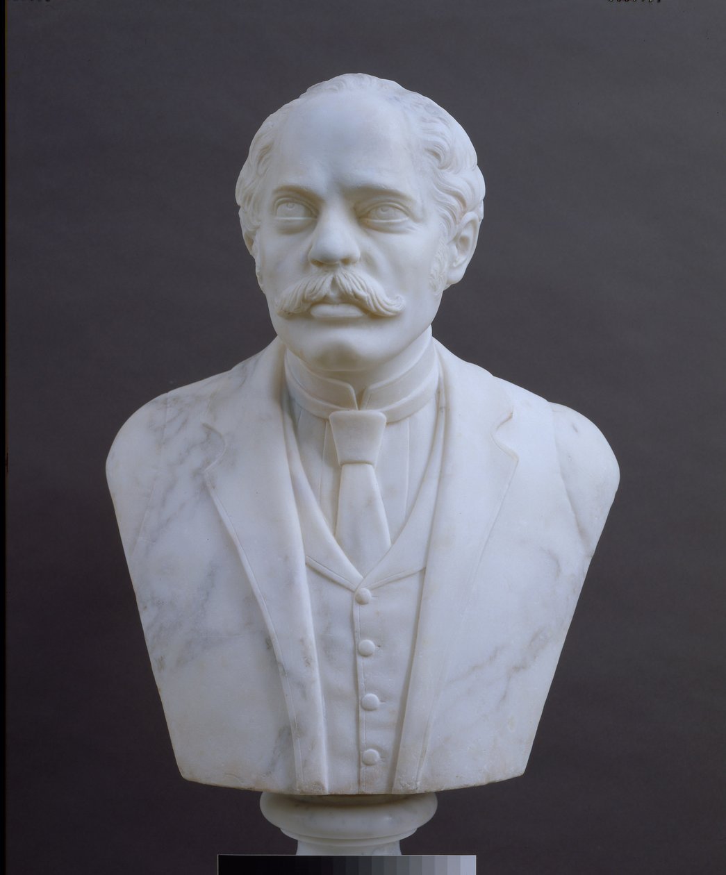 Busta Jamese Pecka Thomase, 1874 (mramor) od Mary Edmonia Lewis