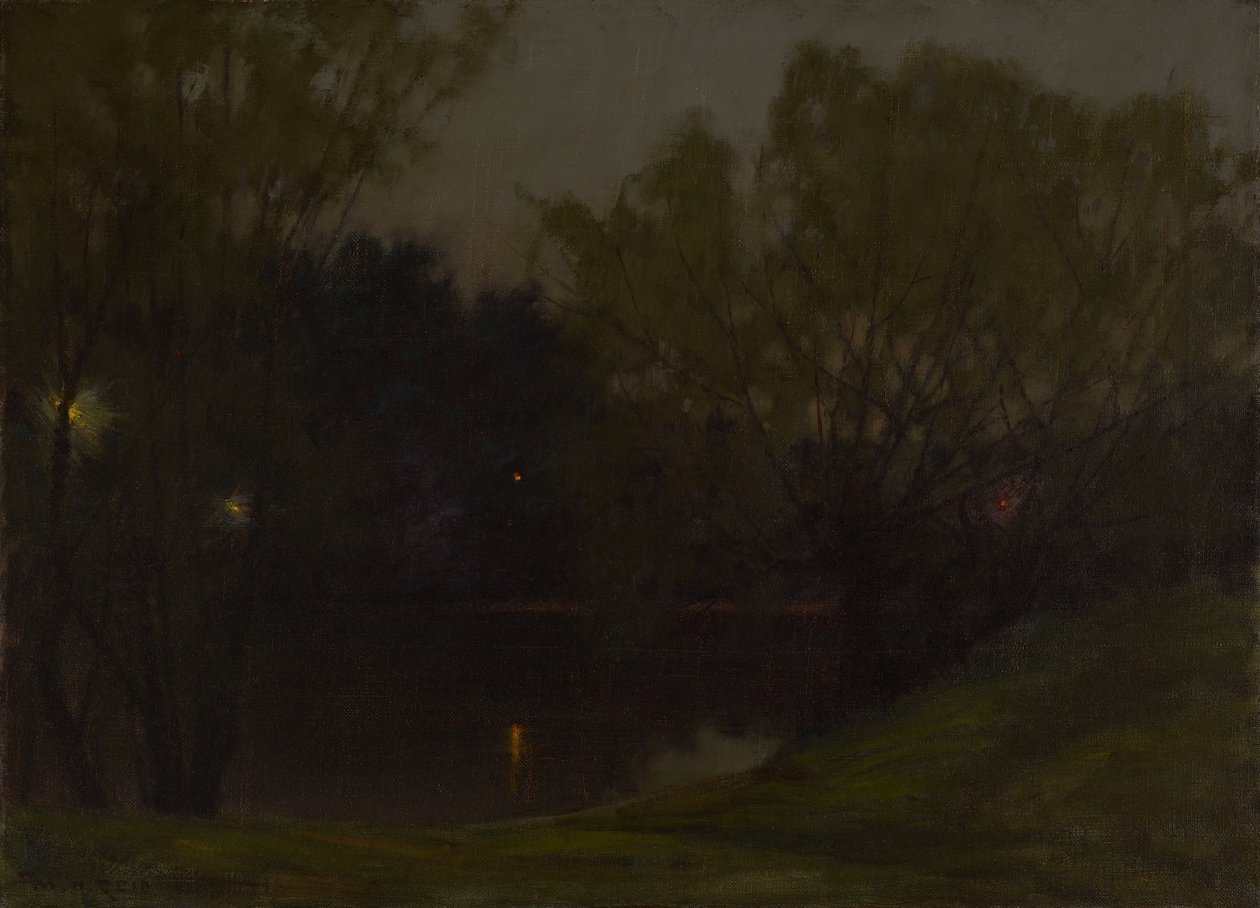 Za soumraku, Wychwood Park od Mary Hiester Reid