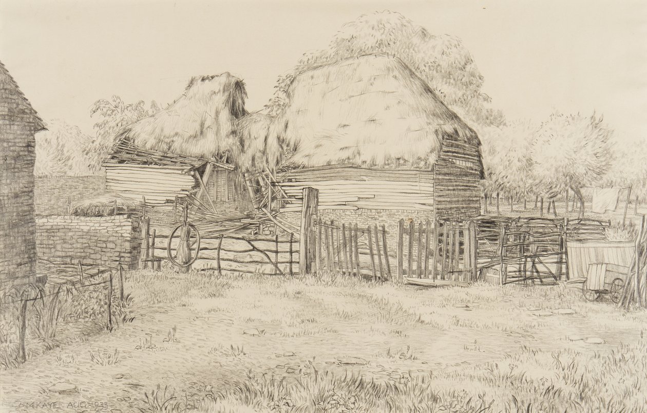 Hospodářský dvůr, 1933 od Mary Kaye