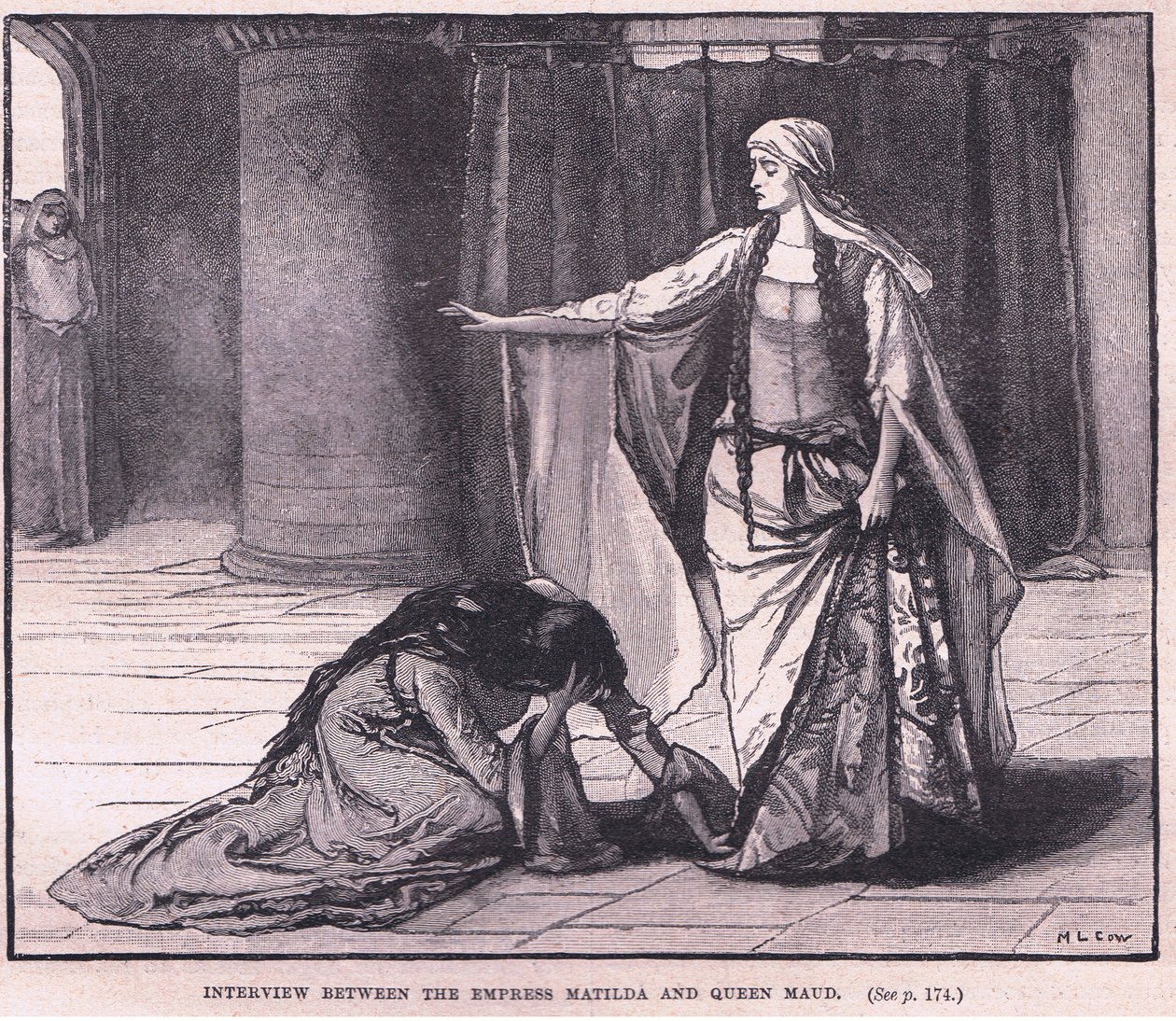 Rozhovor mezi císařovnou Matildou a královnou Maud AD 1141 od Mary L. Gow