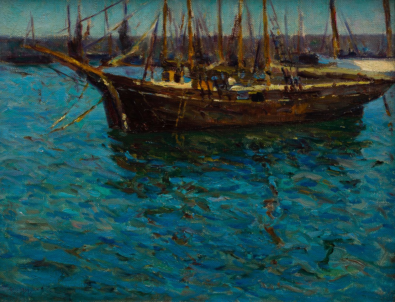 Rybářské lodě v St Ives od Mary McCrossan