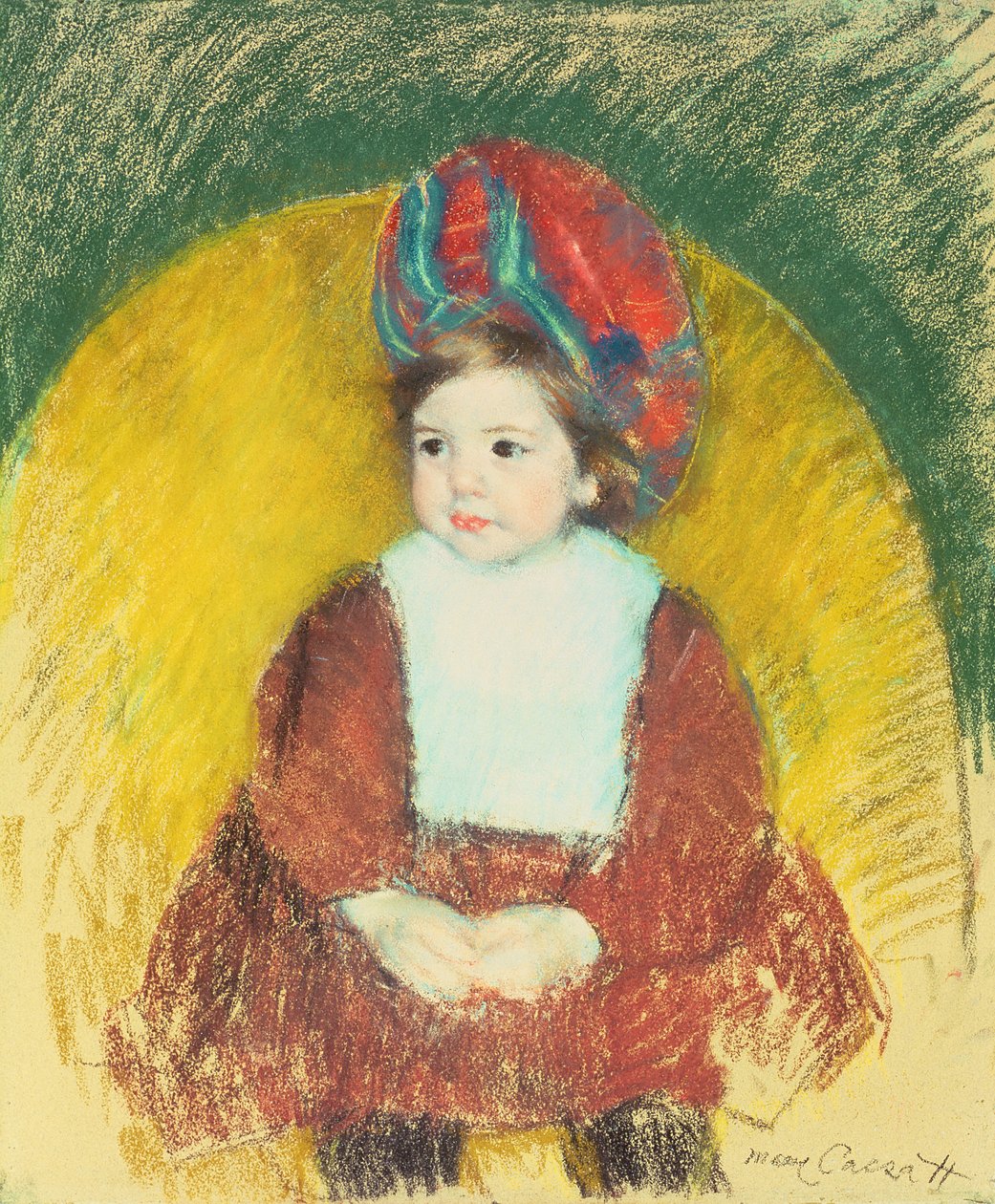 Margot, 19. století (pastel) od Mary Cassatt