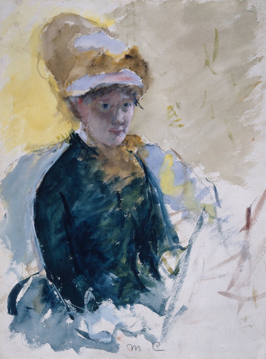 Autoportrét Mary Cassattové od Mary Cassatt