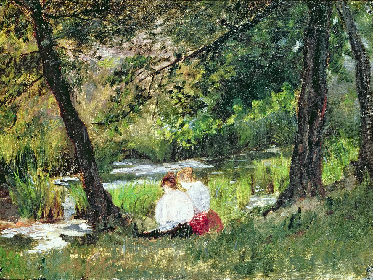 Dvě sedící ženy od Mary Cassatt