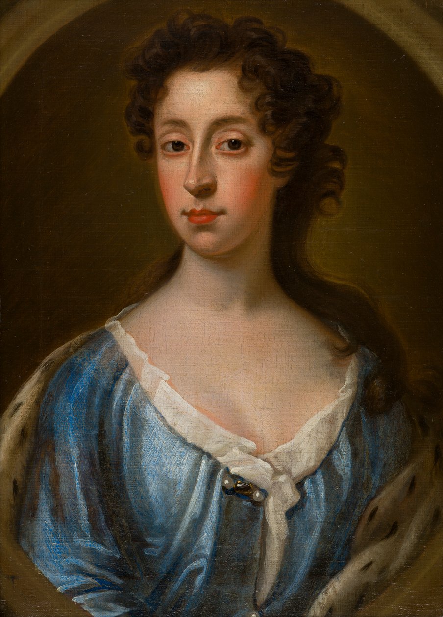 Portrét Ann Grenville, hraběnky z Kingstonu (1632/3-1699), kolem 1653-99 (olej na plátně) od Mary (follower of) Beale