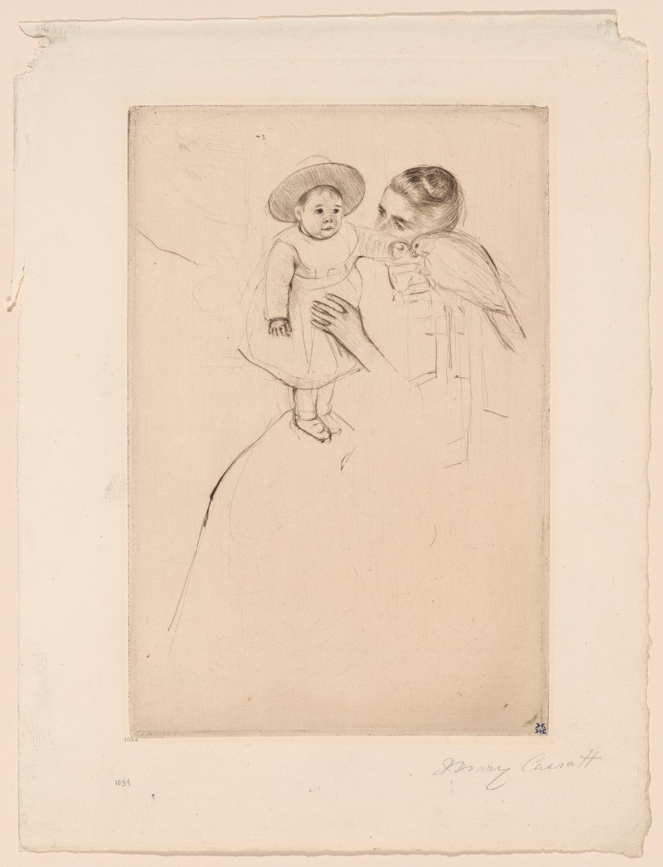 Helena ze Septeuil od Mary Cassatt