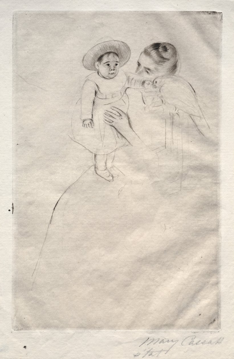 Hélène ze Septeuil, c. 1891. od Mary Cassatt