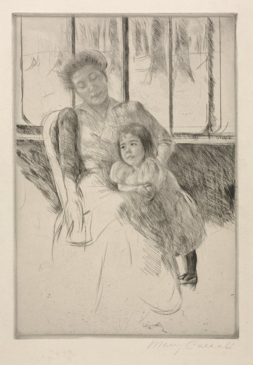 Na konzervatoři, c. 1901. od Mary Cassatt