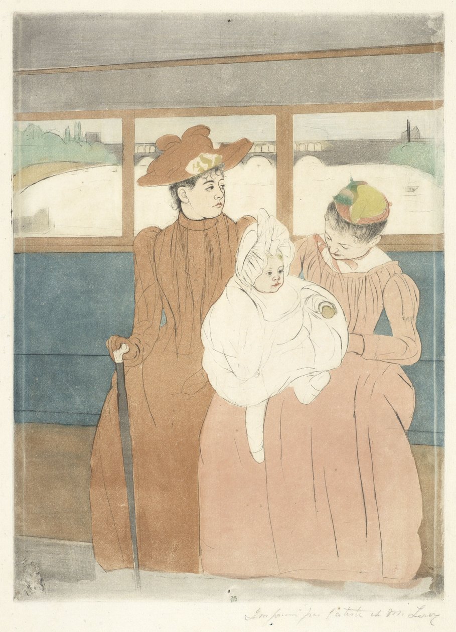 V omnibusu od Mary Cassatt