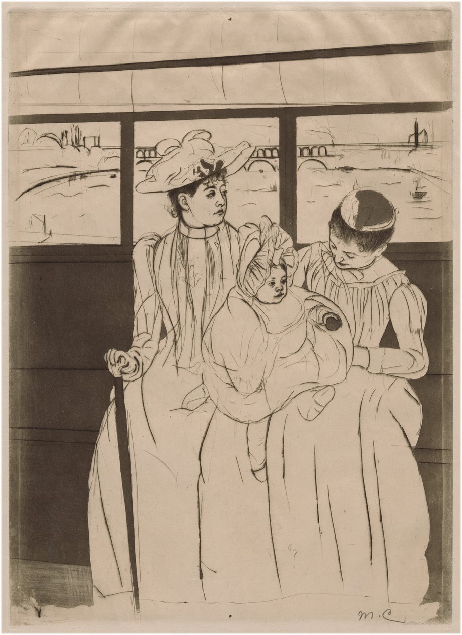 V omnibusu od Mary Cassatt