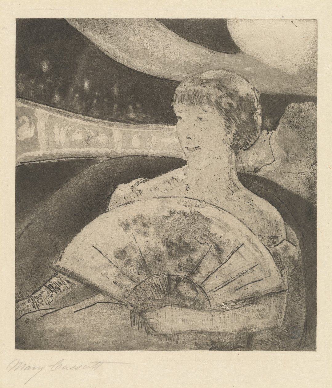V operním boxu č. 3, c. 1880. od Mary Cassatt